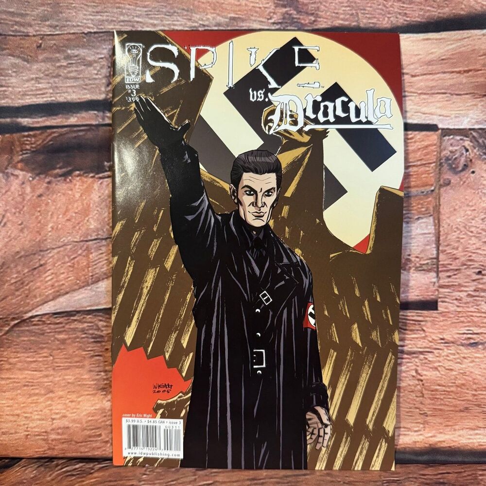 Spike vs. Dracula #3 IDW Publishing Eric Wight Cover Modern Age 2006